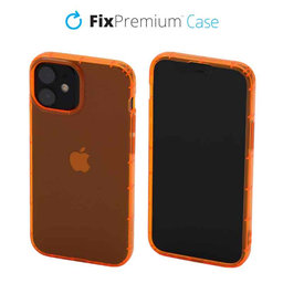 FixPremium - Tok Clear - iPhone 13 mini, narancs