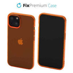 FixPremium - Tok Clear - iPhone 13, narancs