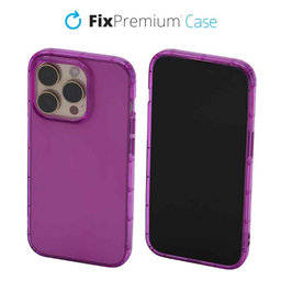 FixPremium - Tok Clear - iPhone 14 Pro, lila