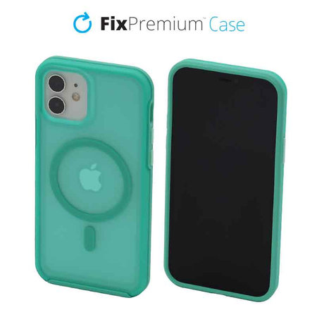 FixPremium - Tok Clear a MagSafe-el - iPhone 12 és 12 Pro, mint blue