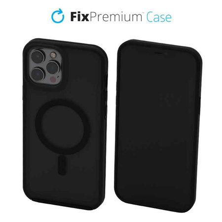 FixPremium - Tok Clear a MagSafe-el - iPhone 12 Pro Max, frost black