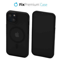 FixPremium - Tok Clear a MagSafe-el - iPhone 13, frost black