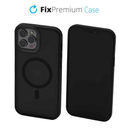 FixPremium - Tok Clear a MagSafe-el - iPhone 13 Pro Max, frost black