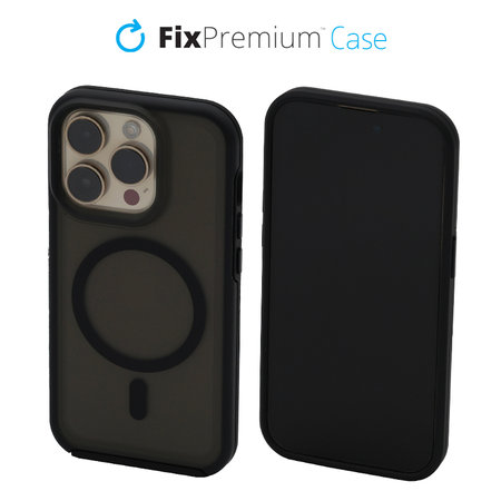 FixPremium - Tok Clear a MagSafe-el - iPhone 14 Pro, frost black