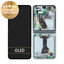 Samsung Galaxy Z Flip 5 F731B - LCD Kijelző + Érintőüveg + Keret (Mint) - GH82-31828D, GH82-31827D Genuine Service Pack