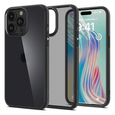 Spigen - Tok Ultra Hybrid - iPhone 15 Pro Max, frost black