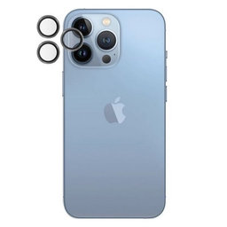 PanzerGlass - Kameralencse Védőburkolat Hoops - iPhone 13 Pro a 13 Pro Max, fekete