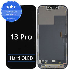 Apple iPhone 13 Pro - LCD Kijelző + Érintőüveg + Keret Hard OLED FixPremium