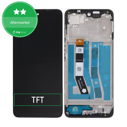 Motorola Moto G54 XT2343 - LCD Kijelző + Érintőüveg + Keret (Midnight Blue) TFT