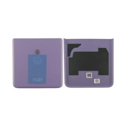 Motorola Razr 40 - Akkumulátor Fedőlap Alsó (Grape Compote) - 5S58C22941 Genuine Service Pack