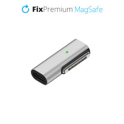 FixPremium - USB-C - MagSafe 3 Adapter, ezüst