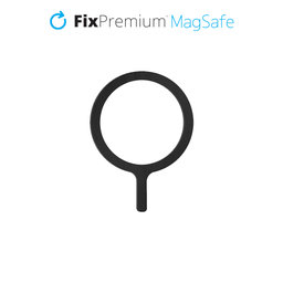 FixPremium - MagSafe Ultra Mágnes, fekete