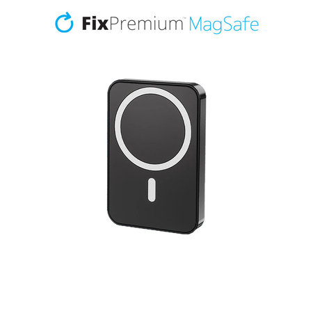 FixPremium - MagSafe PowerBank Állvánnyal 10 000mAh, fekete