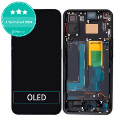 Nothing Phone (1) - LCD Kijelző + Érintőüveg + Keret (Black) OLED