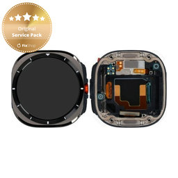 Samsung Galaxy Watch Ultra (LTE) SM-L705U - LCD Kijelző + Érintőüveg + Keret (Titanium) - GH82-35194B Genuine Service Pack