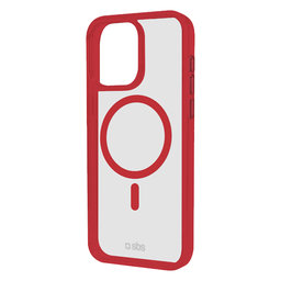 SBS - Tok Mag Frame - MagSafe - iPhone 16 Pro, red