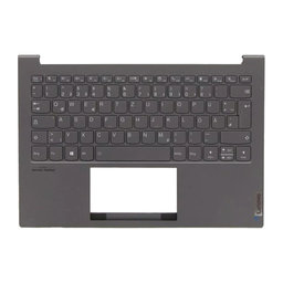 Lenovo ThinkBook 13X ITG - C burkolat (kartámasz) + Billentyűzet DE (Slate Grey) - 77034096 Genuine Service Pack