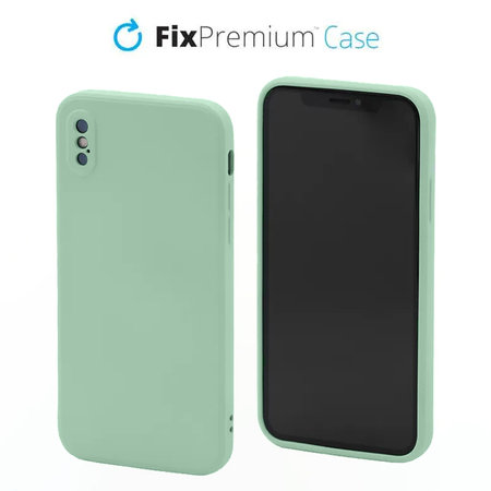 FixPremium - Szilikon Tok - iPhone X és XS, zöld