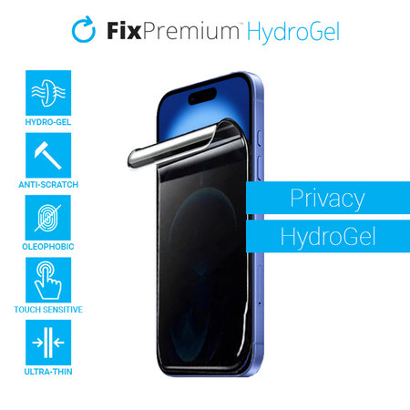 FixPremium - Privacy Screen Protector - Apple iPhone 16