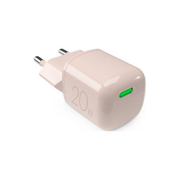 PURO - Töltőadapter MiniPro USB-C, GaN, 20W, sandshell