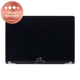 Apple MacBook Air 15" M2 A2941 (2023), M3 A3114 (2024) - LCD Kijelző + Előlapi Üveg + Fedőlap (Silver) Original Refurbished