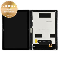 Huawei MediaPad T5 10.1 - LCD Kijelző + Érintőüveg + Keret (Black) - 02352DPC, 02352DPT Genuine Service Pack