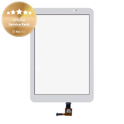 Huawei Mediapad T1 10 - Érintőüveg + Keret (White) - 02350GUR Genuine Service Pack