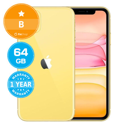 Apple iPhone 11 Yellow 64GB B Felújított