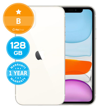 Apple iPhone 11 White 128GB B Felújított