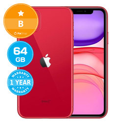 Apple iPhone 11 (PRODUCT)RED 64GB B Refurbished