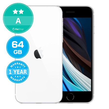 Apple iPhone SE (2nd Gen 2020) White 64GB A Felújított