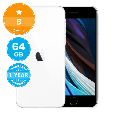 Apple iPhone SE (2nd Gen 2020) White 64GB B Felújított