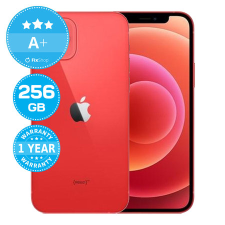 Apple iPhone 12 (PRODUCT)RED 256GB A+ Felújított