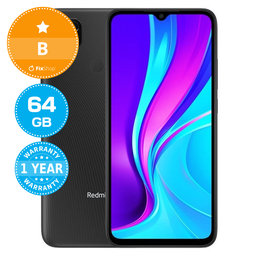 Xiaomi Redmi 9C Black 64GB B Felújított