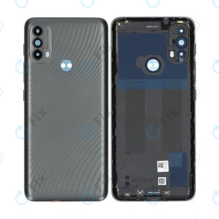 Motorola Moto E40 XT2159 - Akkumulátor Fedőlap (Carbon Gray) - 5S58C19730 Genuine Service Pack