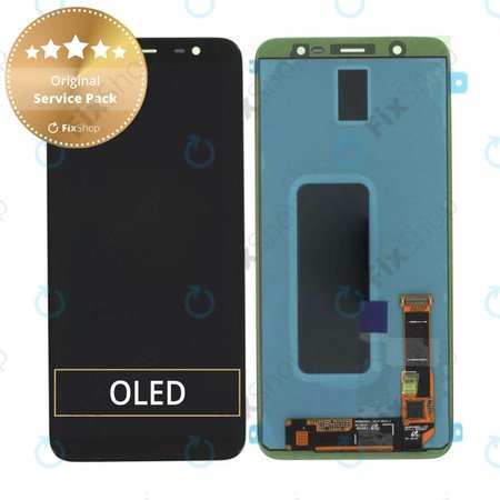 Samsung Galaxy J8 J810F (2018) - LCD Kijelző + Érintőüveg - GH97-22145A, GH97-22149A Genuine Service Pack