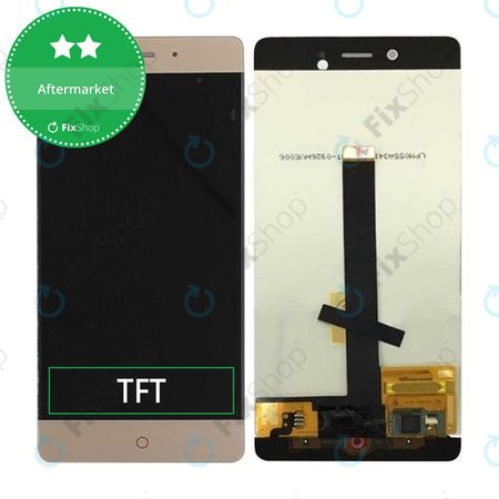 Nubia Z11 - LCD Kijelző + Érintőüveg (Gold) TFT