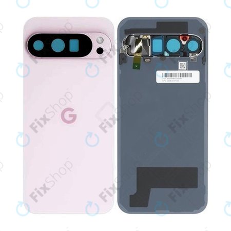 Google Pixel 9 Pro XL - Akkumulátor Fedőlap (Rose Quartz) - G949-01015-00 Genuine Service Pack