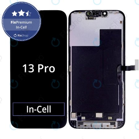 Apple iPhone 13 Pro - LCD Kijelző + Érintőüveg + Keret In-Cell FixPremium