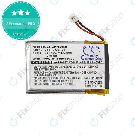 Garmin Approach S60, Fenix 5, Forerunner 935 - Akkumulátor 361-00097-00 230mAh HQ