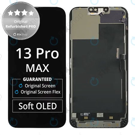 Apple iPhone 13 Pro Max - LCD Kijelző + Érintőüveg + Keret Original Refurbished PRO