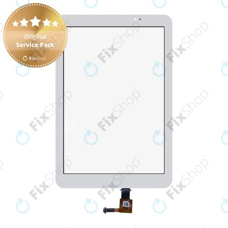 Huawei Mediapad T1 10 - Érintőüveg + Keret (White) - 02350GUR Genuine Service Pack