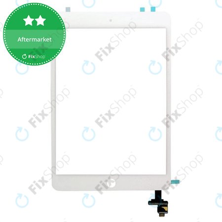 Apple iPad Mini, Mini 2 - Érintőüveg + IC Csatlakozó (White)