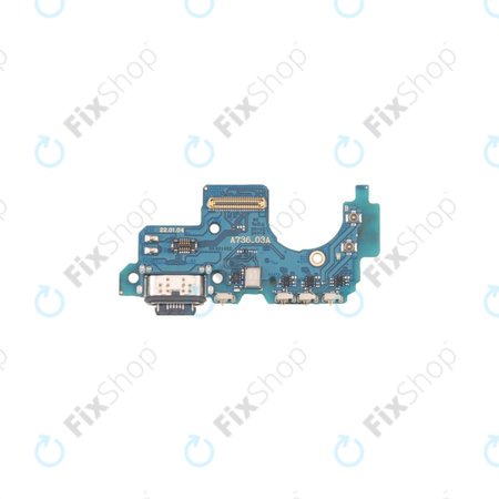 Samsung Galaxy A73 A736 - Töltő Csatlakozó + PCB Alaplap