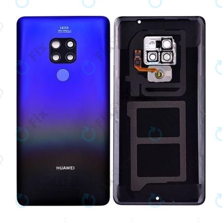 Huawei Mate 20 - Akkumulátor fedőlap (Twilight) - 02352FRF Genuine Service Pack