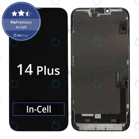 Apple iPhone 14 Plus - LCD Kijelző + Érintőüveg + Keret In-Cell FixPremium