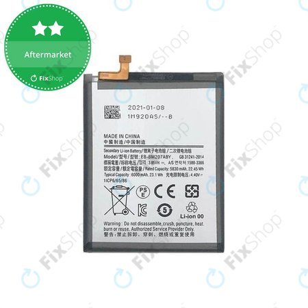 Samsung Galaxy M21 M215F, M30s M307F - Akkumulátor EB-BM207ABY 6000mAh