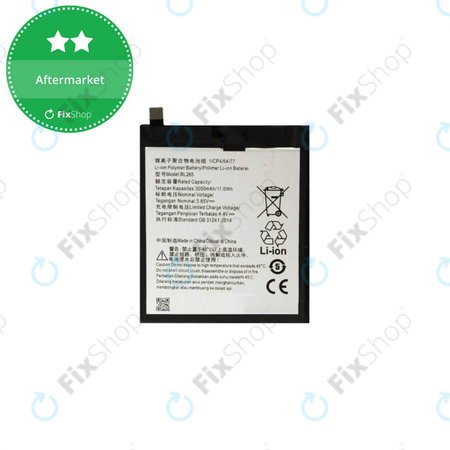 Motorola Moto M XT1663 - Akkumulátor BL265 3000mAh