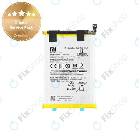 Xiaomi Redmi 9A, A1, A2 - Akkumulátor BN56, BN5F 5000mAh - 46020000425D Genuine Service Pack