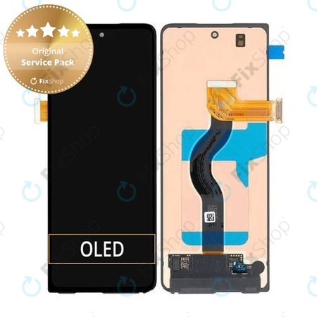 Samsung Galaxy Z Fold 4 F936B - LCD Kijelző + Érintőüveg (Külső) - GH96-15279A Genuine Service Pack